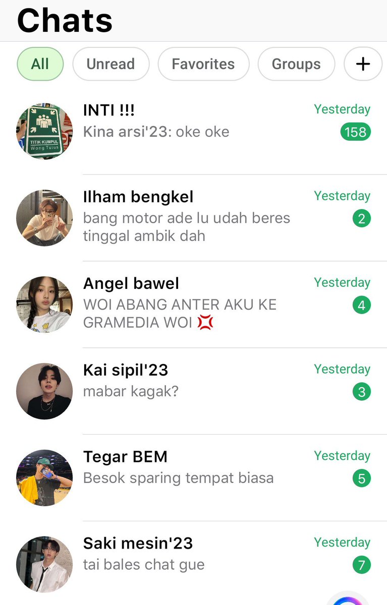 ellaouiise's tweet photo. noren jenren four tweets au 

pesona cowok dichat senin dibales kalau cantik...
lu pada liat deh waktunya 😅 https://t.co/2Ti1Jzmaor