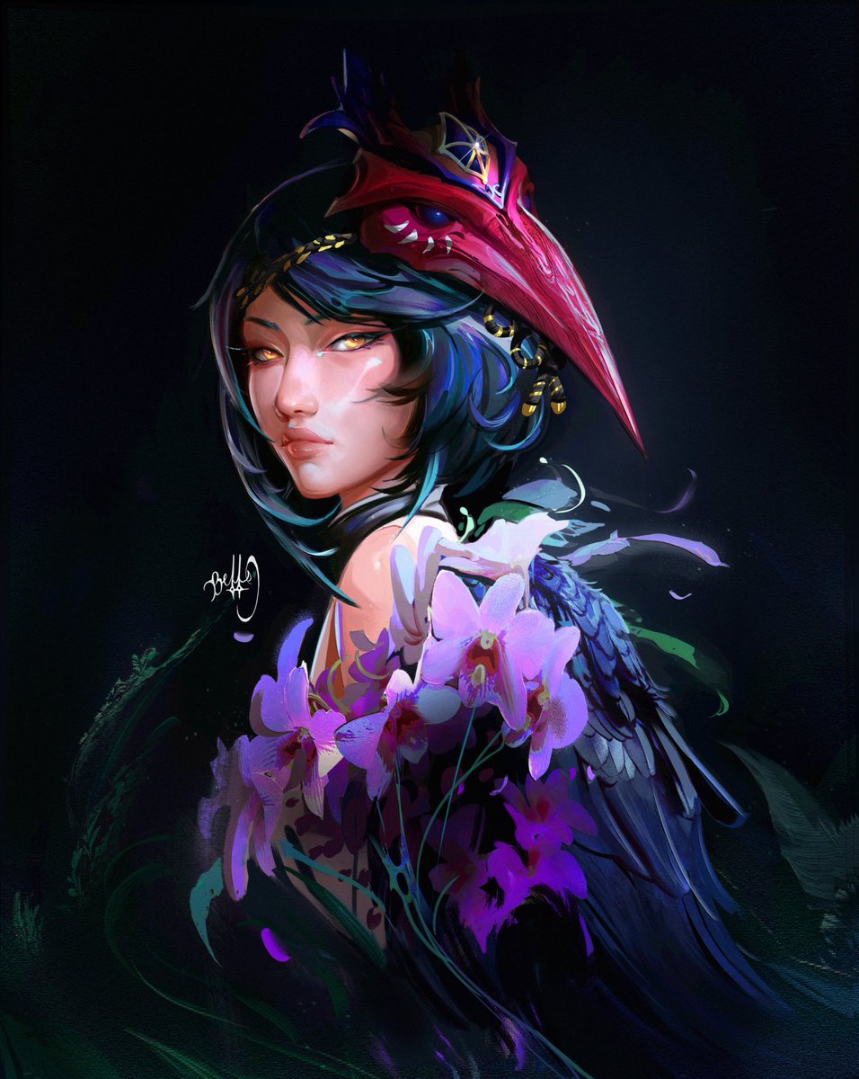 bellsadonnaaaa's tweet photo. kujou sara commission ❀ please do not use without permission! 
#artshare #Genshinfanart https://t.co/WzziaDR7iu