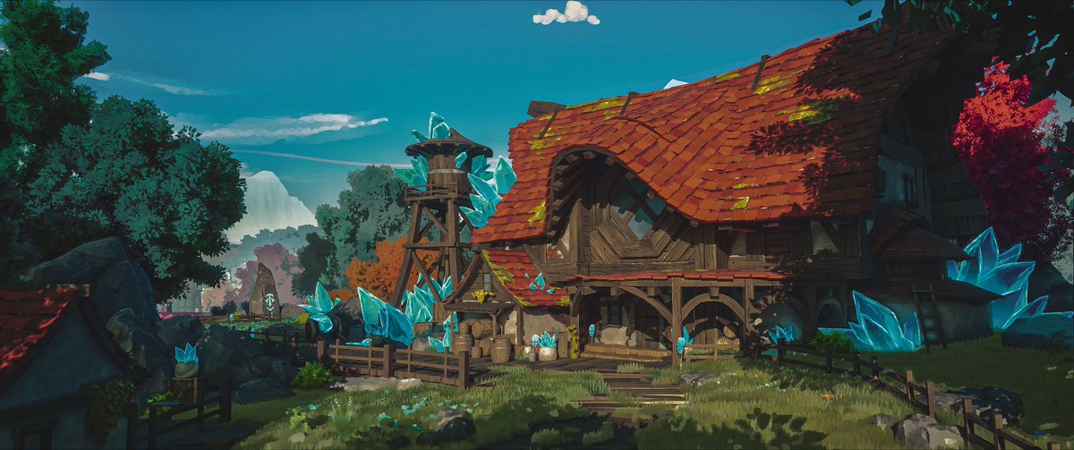 rei_m93's tweet photo. 結晶脈の棲み処 #UE5 #EnvironmentArt https://t.co/pUxqztumbw