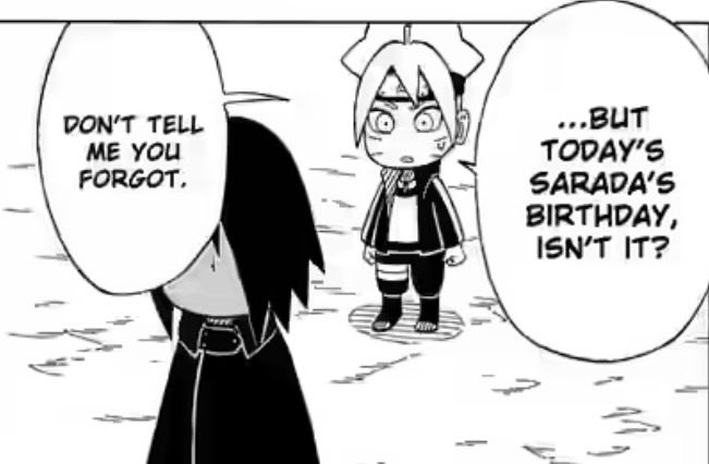 Tsubasa28012's tweet photo. He didn’t even have to think twice to remember it was her birthday 😭❤️

#BoruSara https://t.co/XSgpbZ1l4o