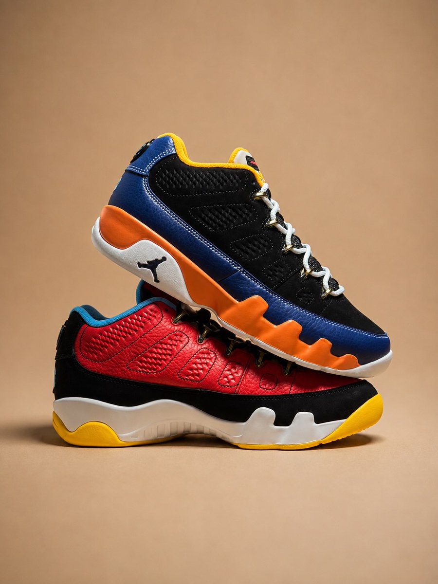 SneakerNews's tweet photo. Up close with the Air Jordan 9 Low "What The Kilroy"

All six colorways of the "Kilroy" Pack collide on the one shoe. Are you a fan?

Get a closer look >> https://t.co/wExbTbjJJ0

📷 @sam_tabak https://t.co/Y4lELpsUu7