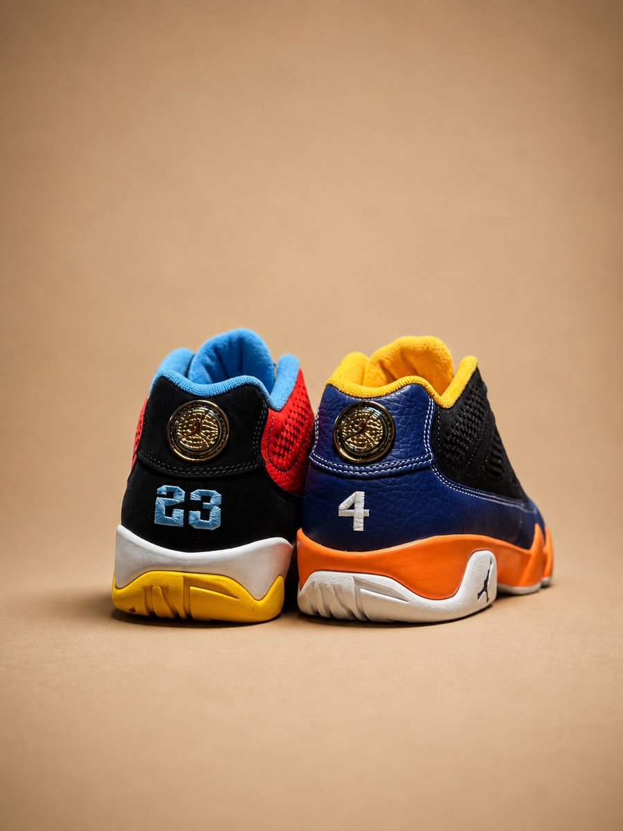 SneakerNews's tweet photo. Up close with the Air Jordan 9 Low "What The Kilroy"

All six colorways of the "Kilroy" Pack collide on the one shoe. Are you a fan?

Get a closer look >> https://t.co/wExbTbjJJ0

📷 @sam_tabak https://t.co/Y4lELpsUu7