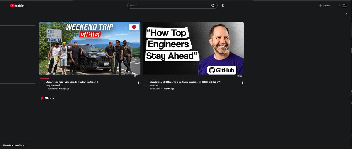rhitverse's tweet photo. Did they hire an intern or is someone just vibecoding at @YouTube?
#YouTube #YouTubeAlgorithm #VibeCoding #TechMemes #CodingMemes #TechTwitter https://t.co/RAmcTFRswB
