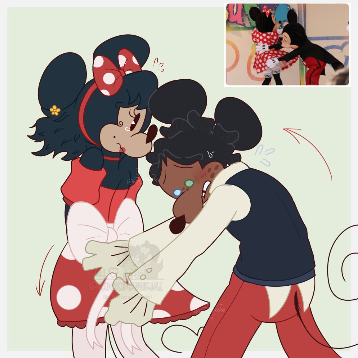 RockhouseJai's tweet photo. A gentleman <3

- #MickeyMouse #MinnieMouse https://t.co/u98uj6DmLi