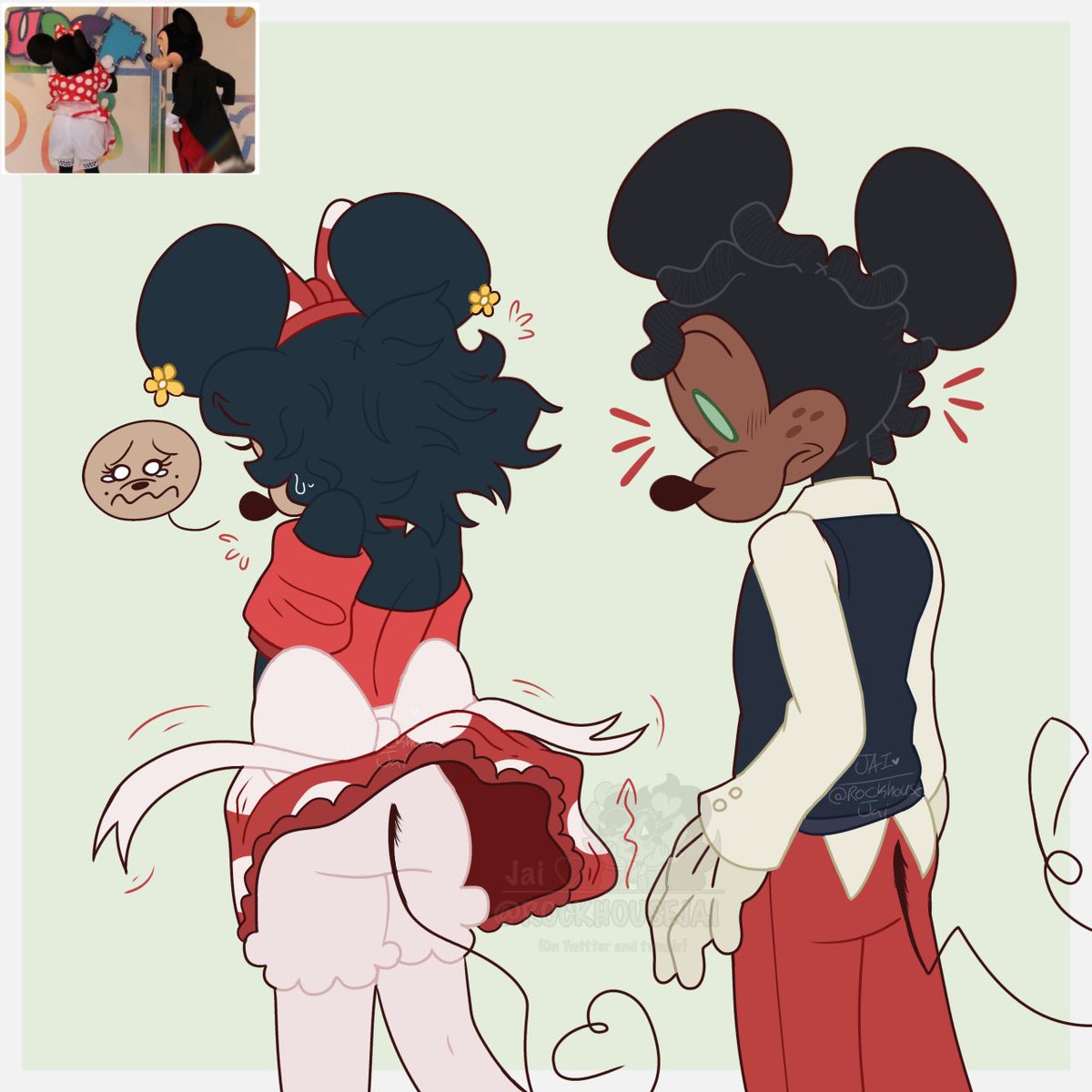 RockhouseJai's tweet photo. A gentleman <3

- #MickeyMouse #MinnieMouse https://t.co/u98uj6DmLi