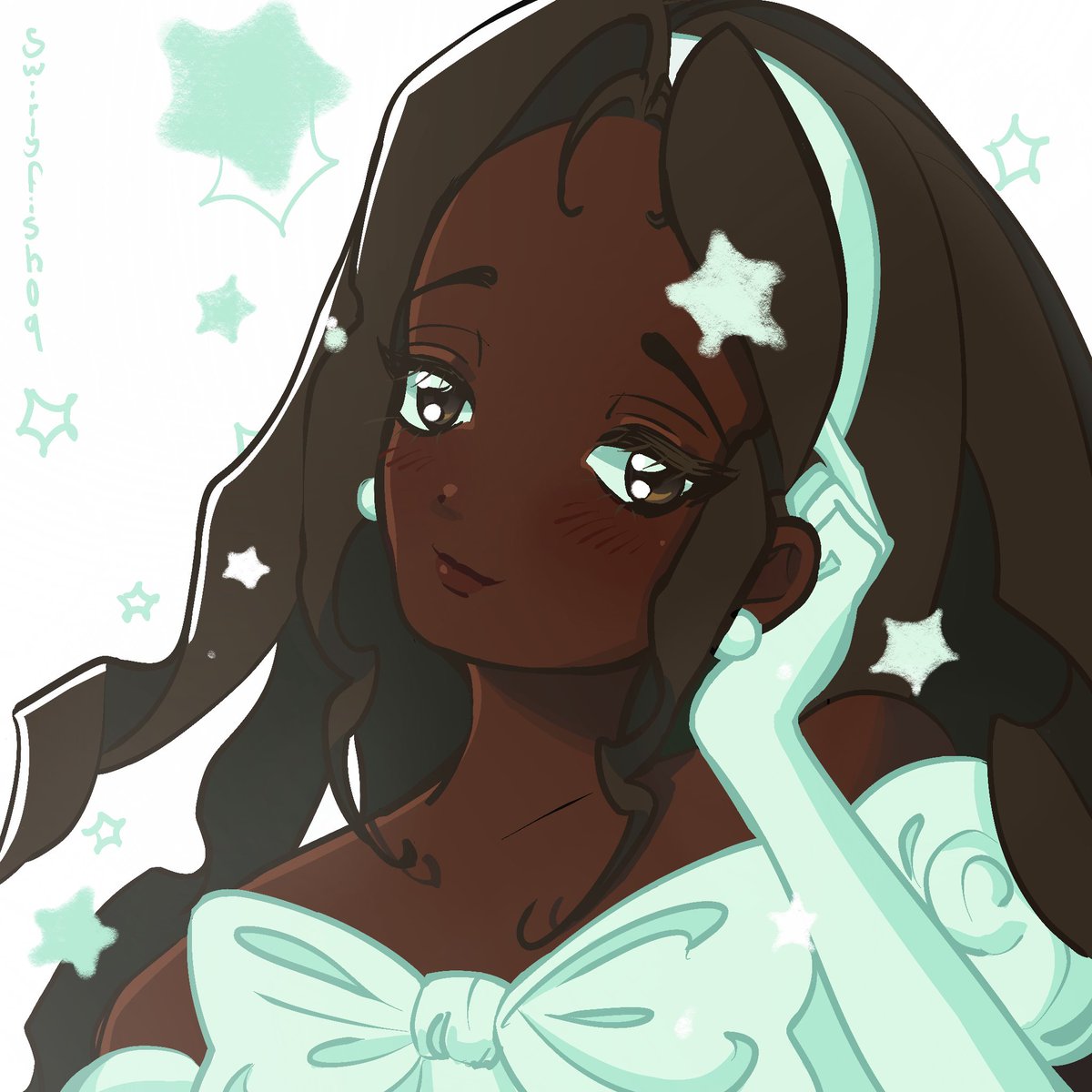Swirlyfish09's tweet photo. Lace x Sua look inspired by tannytan on tiktok ´･ᴗ･`
 #lace #silksong #alnst https://t.co/WLYMVdxj2T