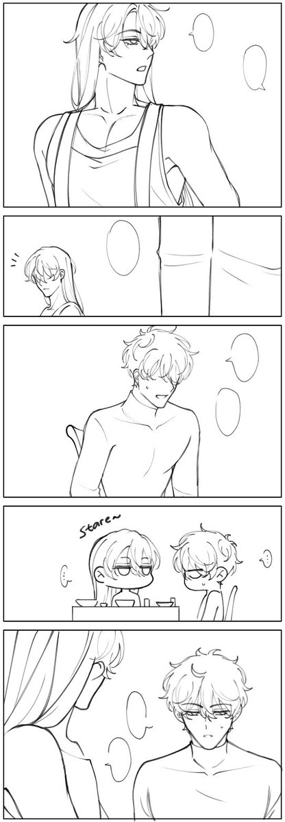 RHNAO7's tweet photo. renheng &amp; xingyue modern au rkgk https://t.co/bILxxm5BzT