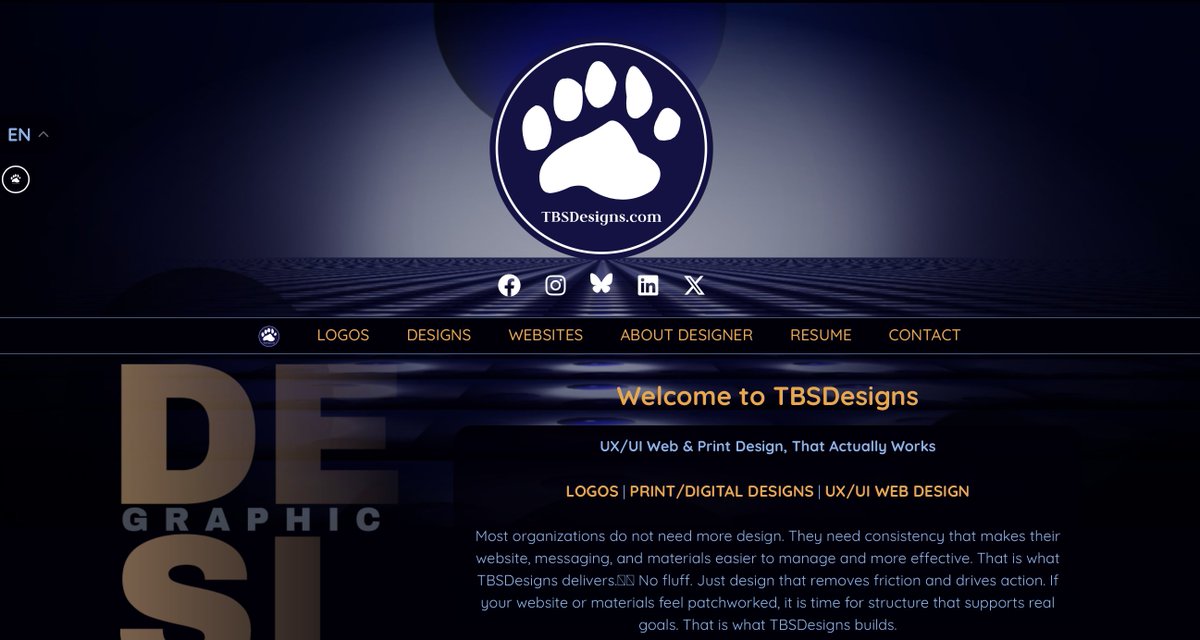 TBSDesigns_TedH's tweet photo. Revised Website Portfolio: https://t.co/AqwWRhZJxu
#WebsiteDesigner #GraphicDesigner #BrandingDesign #WordPressDeveloper #ResponsiveWebDesign https://t.co/QrLfWhM9UY