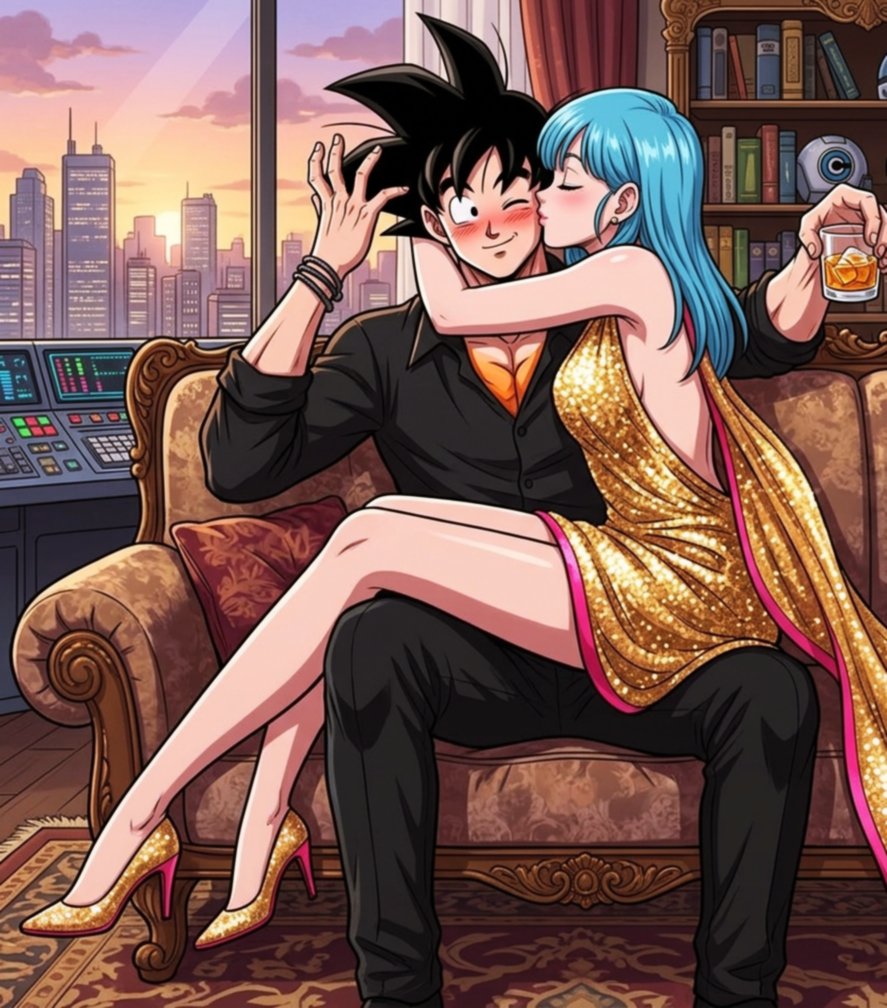 sebastiananticr's tweet photo. Goku y Maron juntos #Goku #Maron #DragonBall #DBZ #Shippeo #IA #otaku https://t.co/5clJvu4ok8