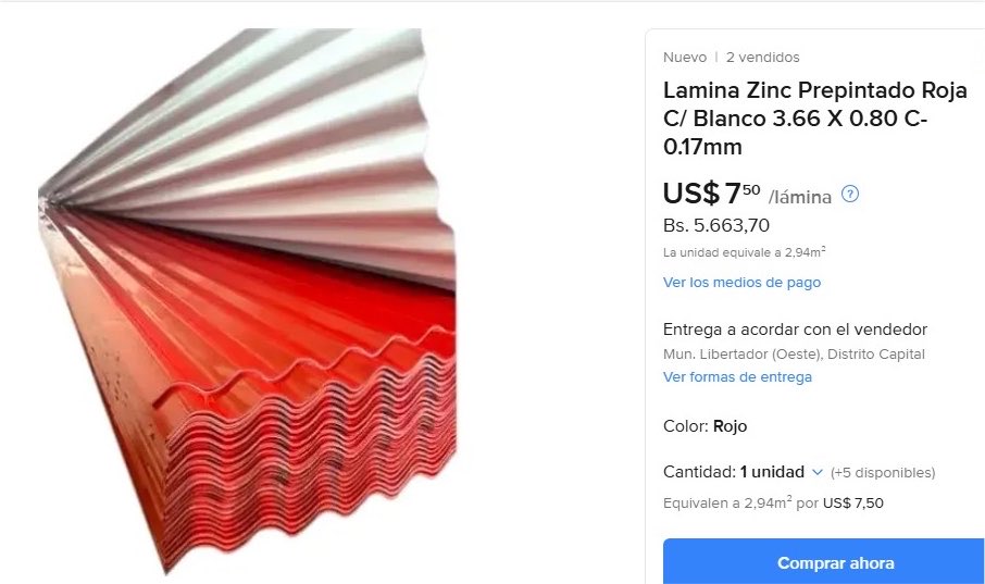 TheCholoPower's tweet photo. Se solicita ayuda.
Migdalia es la persona que cuida a los abuelitos que tienen esclerosis y a la mamá de 90 años.
Migdalia es una amiga y las viene cuidando de puro corazón.
Ella perdió su casa en el terremoto y necesita 14 láminas de zinc (8$ c/u).
Quién pueda ayudar DM. 🧵 https://t.co/ZRdvYsy9OO