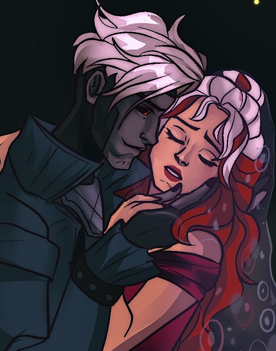 teadrawstuff's tweet photo. Hey I’m alive and season 2 of Xmen 97 keeps throwing bricks at me #romy #xmen #rogue #gambit https://t.co/a7T84jdjxn