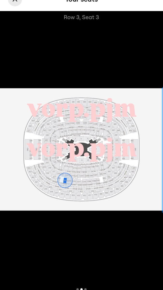 vorppjm's tweet photo. I HAVE SOLD HERE BEFORE!! :) 
Selling 1 BTS Arlington ticket for 8/15, RFS- I found something closer again 😸section C314 for 345$. venmo only pls! I accept friends &amp; family or payment protection as long as you cover the fee! Can do screen recording via dm or meet in Houston! https://t.co/I8WG2h9DP7