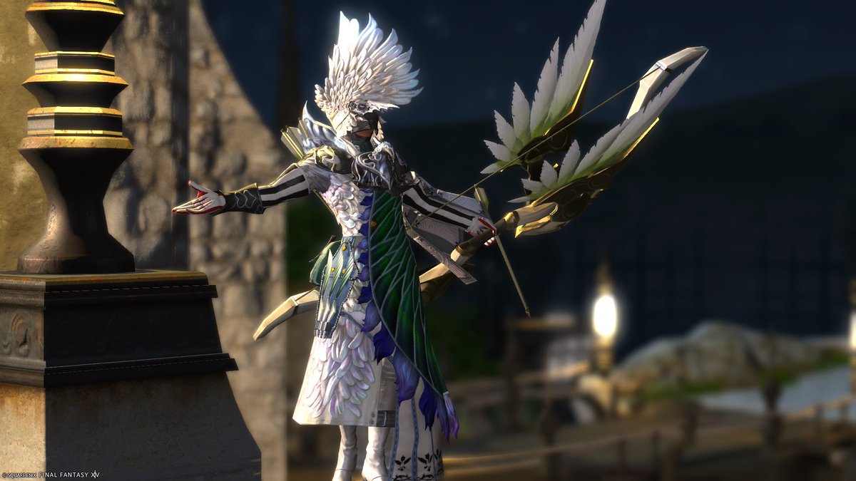 adil_FF14's tweet photo. 麻雀してSS撮って寝る(:3_ヽ)_
なんて健康的なゲームなんだ😇😇😇
詩人のミラプリを黒一色か白一色のスタジオで撮りたい🤔
#FF14 https://t.co/H7kkLpEq2m