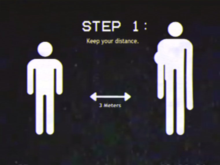 FNFDustin's tweet photo. *Step 1: Keep your distance.*

If you happen to encounter a * * * * * * , maintain a minimum distance of 3 meters all times. approaching any closer may place you within reach of its arms https://t.co/n6ajjEhyES