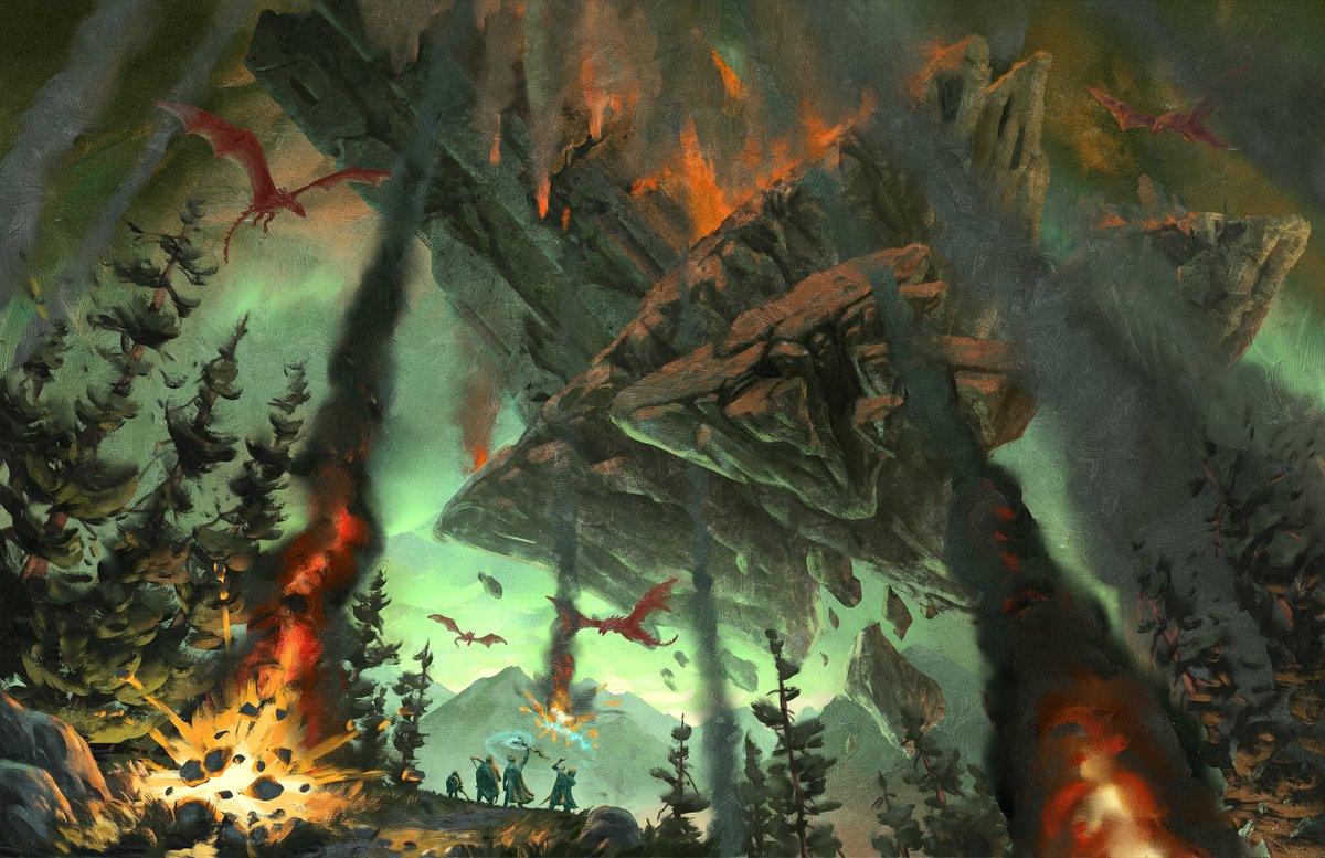 CalderMoore_'s tweet photo. DND art, Various books edition https://t.co/e2lZl3xihH