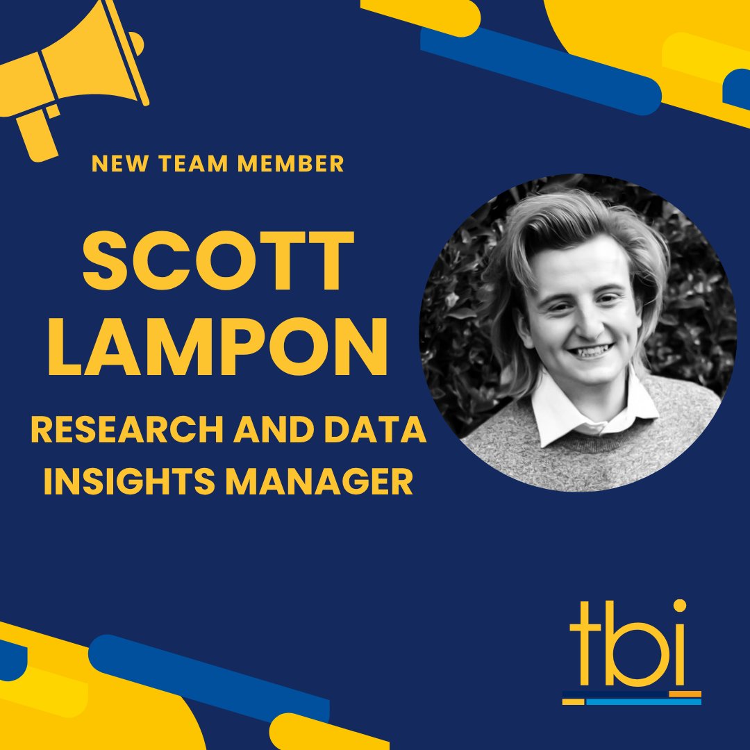 tbicomms's tweet photo. Welcome to the team, Scott!   

He joins us as our new Research and Data Insights Manager, bringing a wealth of experience in working with scholarly publishers, societies, membership organisations and charities to understand their customers and make better data-driven decisions. https://t.co/3AHOQUeQjg