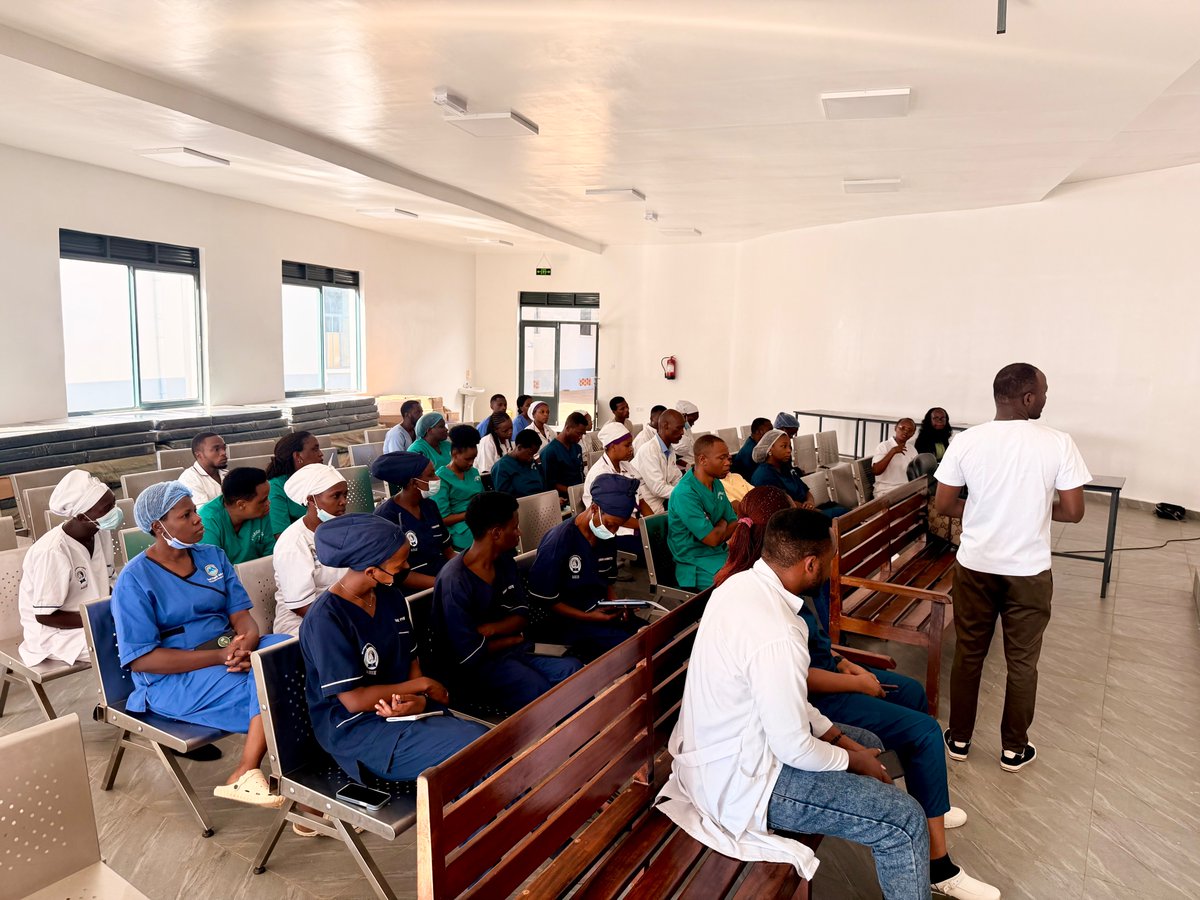 Weforhealth's tweet photo. 1/2
Today, We For Health marked Breastfeeding Awareness Month at Nyarugenge District Hospital by engaging with healthcare providers and supporting mothers to promote, protect, and support breastfeeding.
#WeForHealth #BreastfeedingAwarenessMonth https://t.co/6w0FmdgDsv