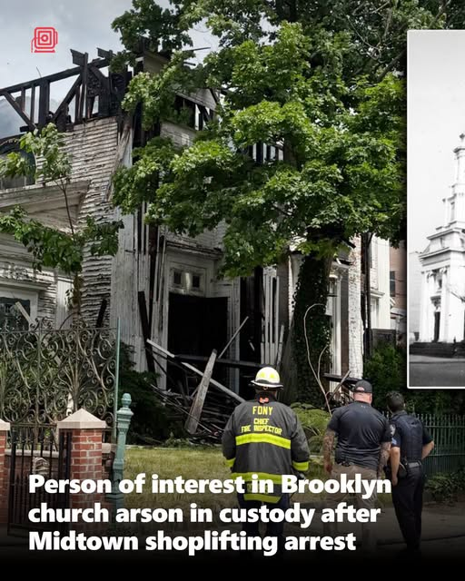 Wendy08034's tweet photo. New York Daily News
Police said a man wanted for allegedly setting fire to a historic Brooklyn church was taken into custody on Wednesday https://t.co/kwM6OcqAlW