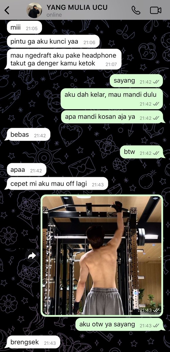 ppirismile's tweet photo. kebiasaan kalo dapet pap gym #micu 

a odjung onetweet au 🔞 https://t.co/sJHeGXJaOv
