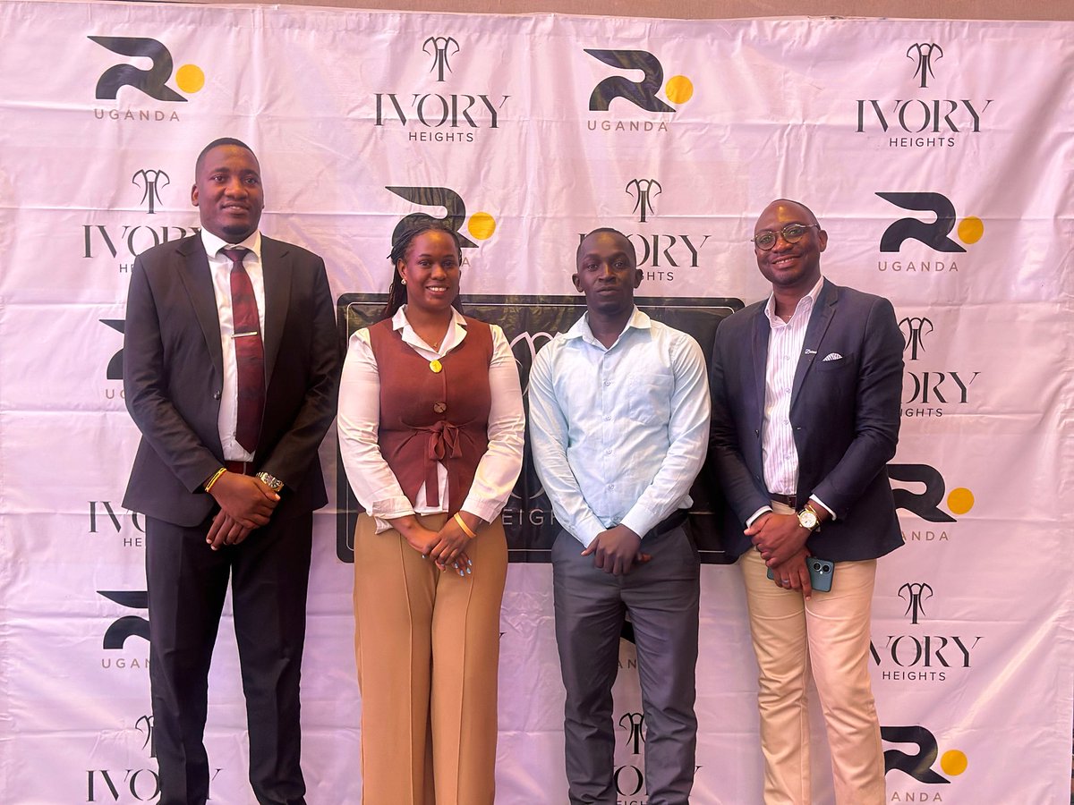 dfcugroup's tweet photo. Team dfcu representing at the launch of Ivory Heights Naguru with Reportage Uganda! 

Proud to be the banking partner, making homeownership possible through flexible home loan solutions.

#GoingFurtherTogether
 #dfcuMortgages https://t.co/phA4oPSeYy