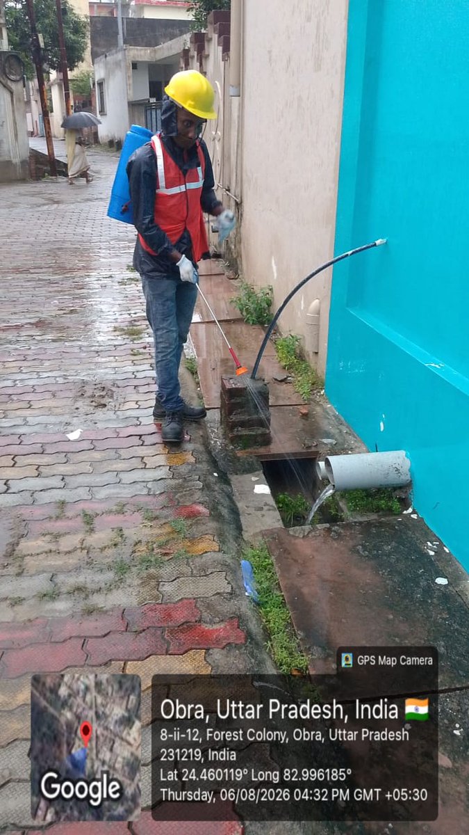 npobraa's tweet photo. संचारी रोग स्वच्छता अभियान 
@aksharmaBharat @DmSonbhadra @SBM_UP  @NagarVikas_UP @dpmson https://t.co/9BMBxxccVG