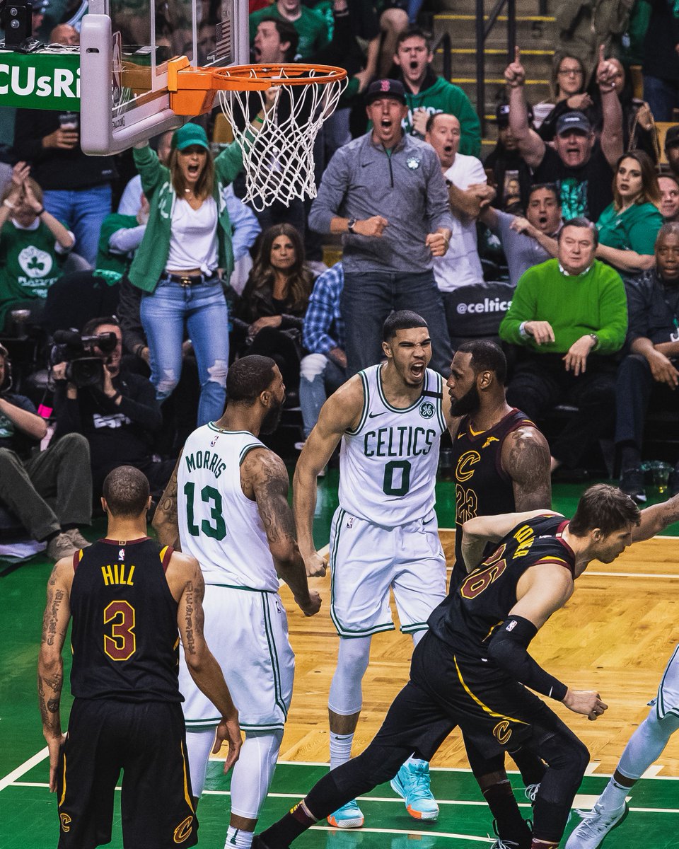 celtics's tweet photo. "I've got a big-a** poster of it in my house." 

- JT on his iconic jam 💪 #NBADunkWeek https://t.co/mmwZvhF2Ev