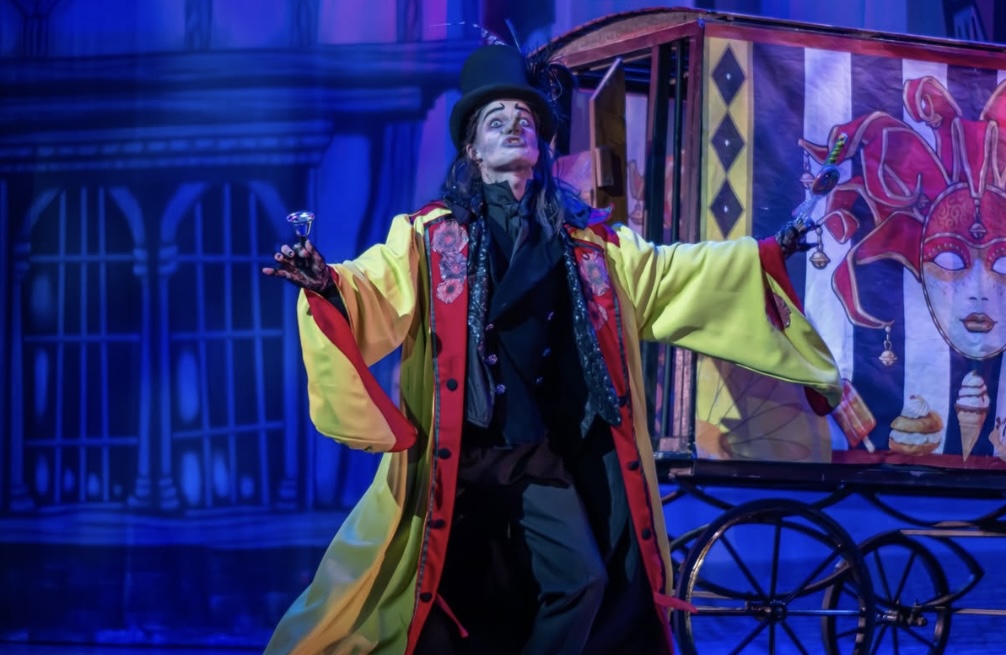MethodyBelfast's tweet photo. Ronan (U6) starred as Caractacus Potts, Neal (L6) as the Child Catcher, and incoming First Form Matthew charmed as Jeremy Potts in Grand Opera House Belfast's Summer Youth Production of Chitty Chitty Bang Bang.

#MCB #Methody https://t.co/meAE4JeSSt