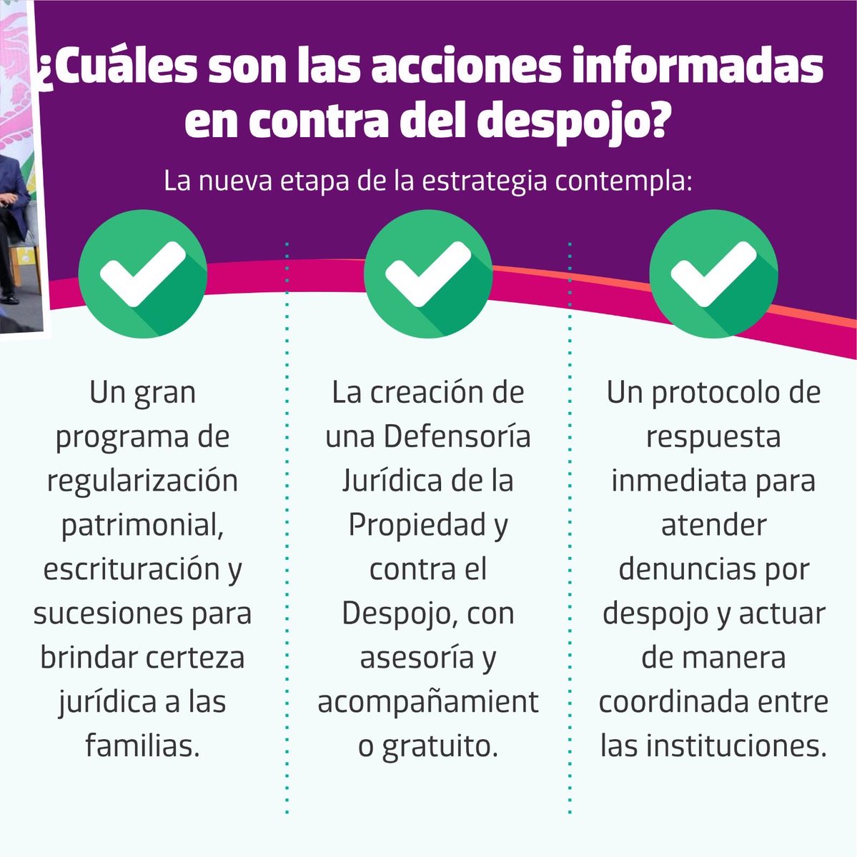 MarthaAvilaCDMX's tweet photo. Proteger el patrimonio de las familias también es construir justicia.
En la Ciudad de México se fortalece la estrategia contra el despojo con nuevas acciones para prevenir este delito, agilizar la restitución de inmuebles y brindar mayor certeza jurídica a las y los capitalinos. https://t.co/OWILWzZVOq