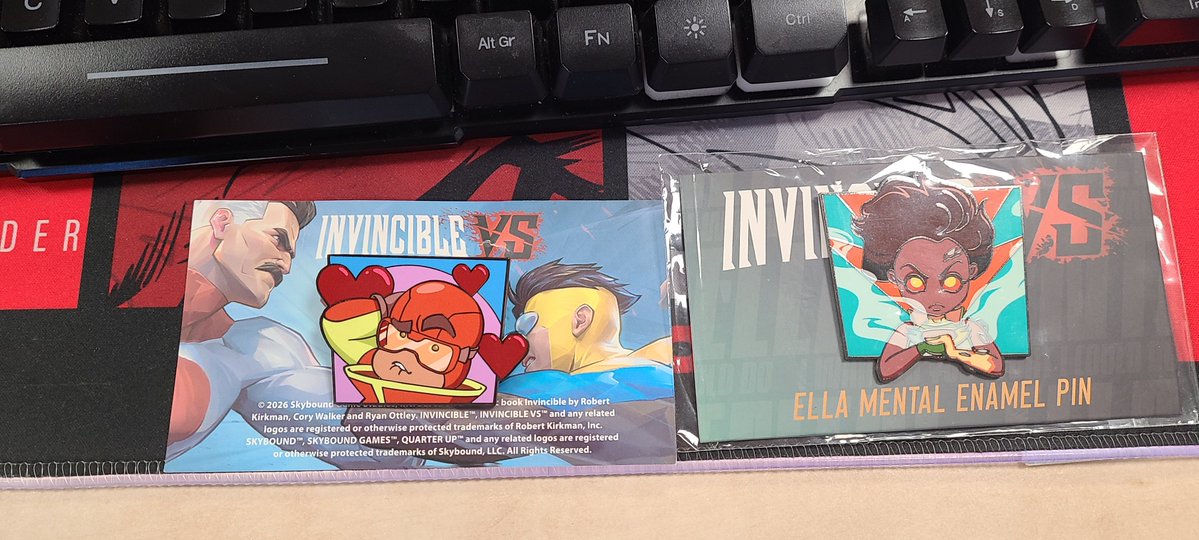 arry_chu's tweet photo. Found these on vinted. Never seen them and can't find any info on where they are from!
But love them!!!!
#invincible #rexsplode https://t.co/AJo2DXdKwy