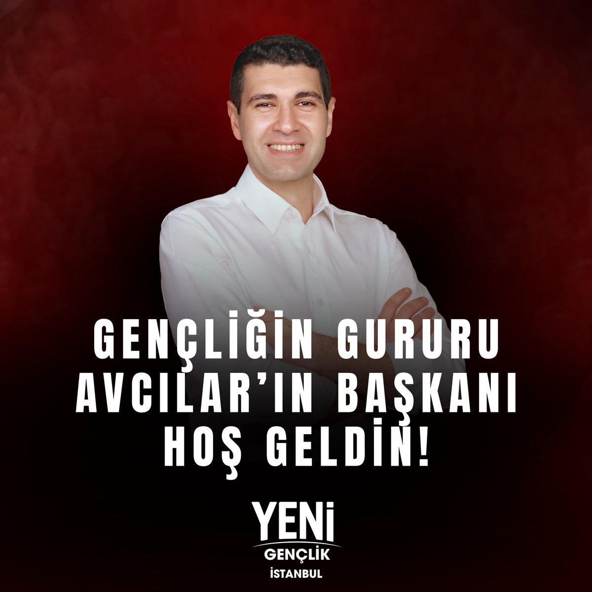 yenigenclikist's tweet photo. Gençliğin gururu,
Avcılar’ın başkanı,
Hoş geldin! https://t.co/E3HjkvnbBo