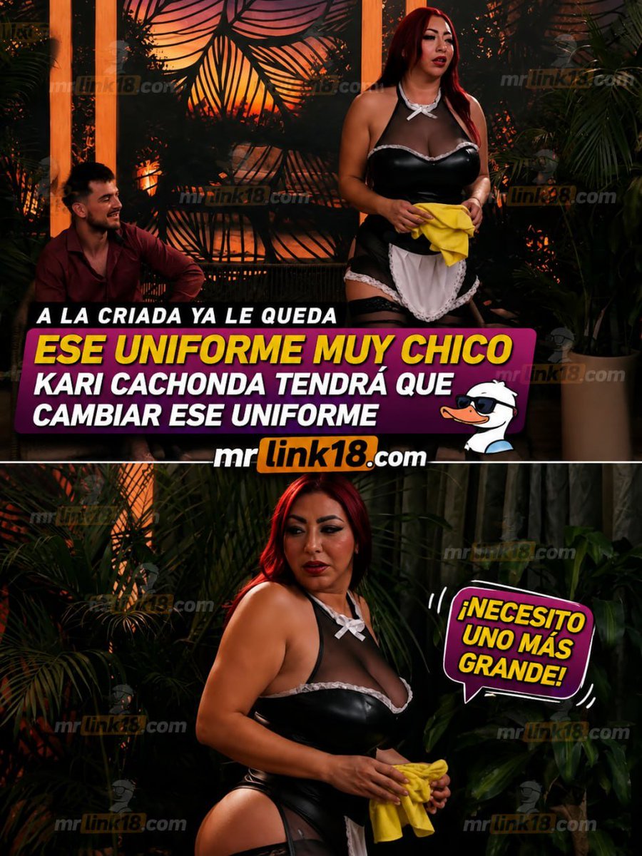 MRLink18up's tweet photo. Kari Cachonda volvió a llamar la atención en redes luego de aparecer con un uniforme que, según muchos usuarios, ya le quedaría demasiado ajustado. La escena generó comentarios de todo tipo, especialmente por su estilo llamativo y la reacción de quienes estaban presentes.

Ahora varios seguidores aseguran que Kari tendrá que cambiar el uniforme muy pronto, mientras otros lo toman con humor y dicen que este momento se convirtió en una de las imágenes más comentadas del día.

#KariCachonda #NoticiasVirales #ViralFacebook #RedesSociales #Tendencia #LoMasComentado #Entretenimiento #ComentaYComparte

Kari Cach0nda💯🥰👌... Ver más

https://t.co/WBfFS4fhYA
parte 2
https://t.co/B2uSyTS8A0
UC Drive una nube para almacenar archivo igual que Google drive 🎥