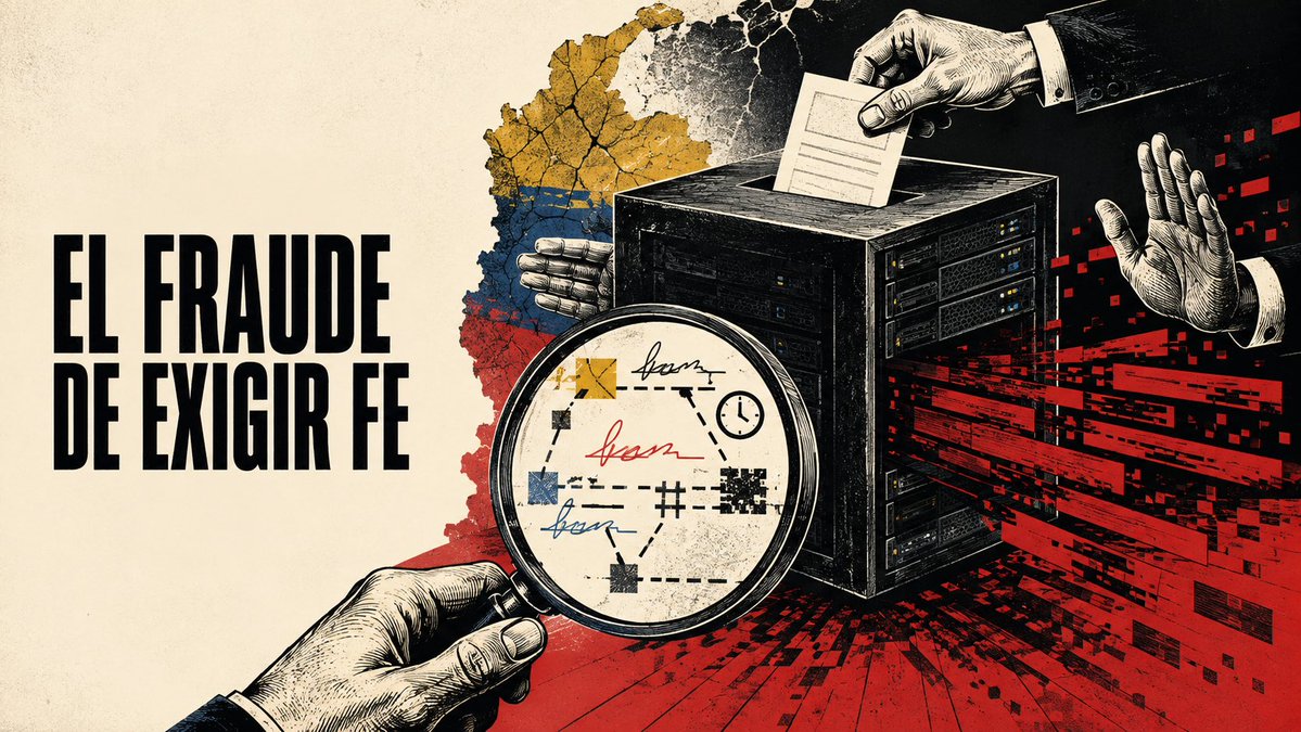 EstadoCriticoX's tweet photo. Nos ordenan aceptar la victoria de Abelardo como se acepta un sacramento: con la cabeza inclinada y las preguntas guardadas. La Registraduría certifica, los notables bendicen y la prensa llama “democracia” al acto de obedecer. 
Dale Click ➡️ https://t.co/5Lool1zfWT https://t.co/nXOMkGfcWI