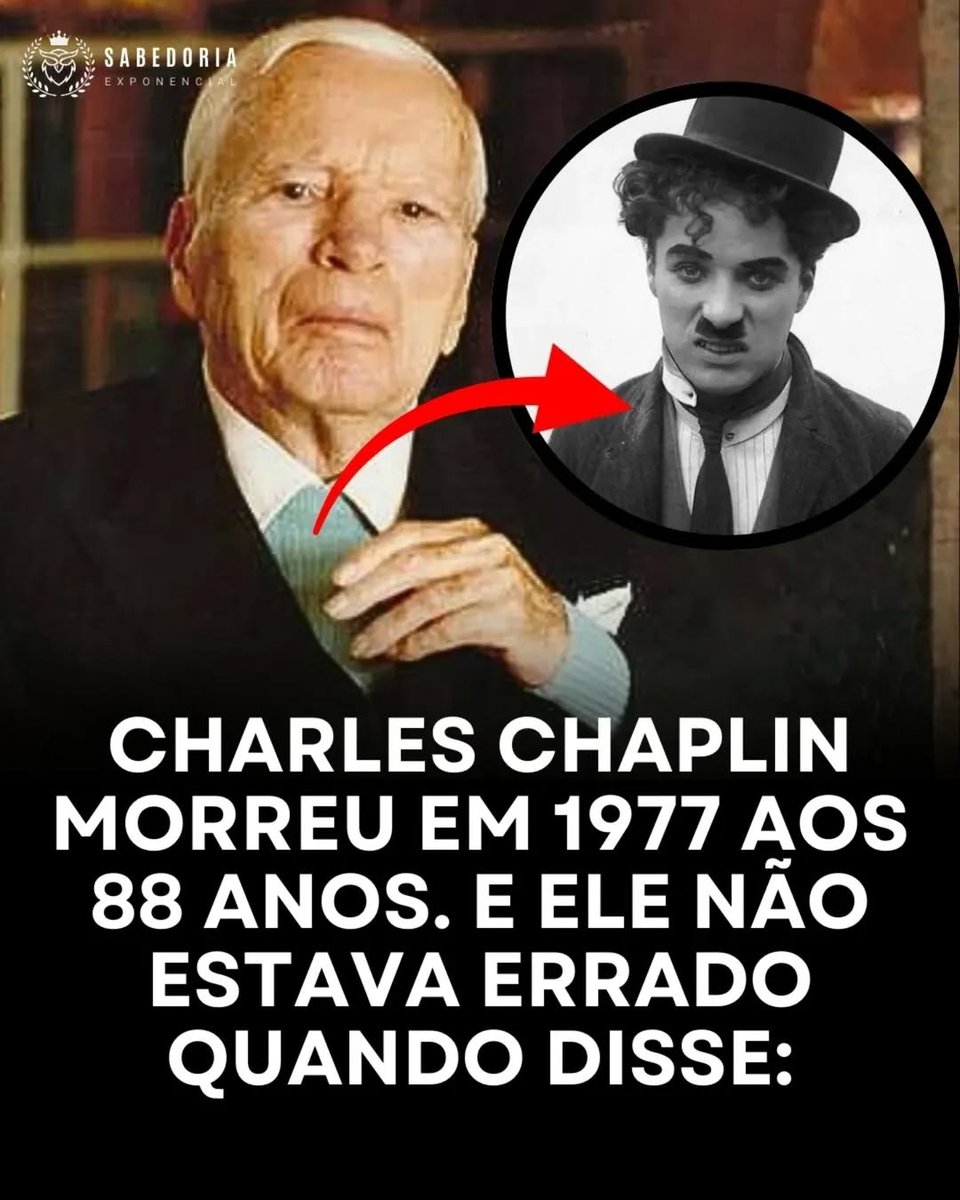 respiresucess's tweet photo. Charles Chaplin não estava errado quando disse isso.

Existem frases que não explicam…
elas simplesmente te fazem sentir.

Às vezes, tudo muda quando você muda a forma de enxergar.
E é isso que redefine o seu caminho.

A maneira como você encara a vi... https://t.co/zyBChuYL4k