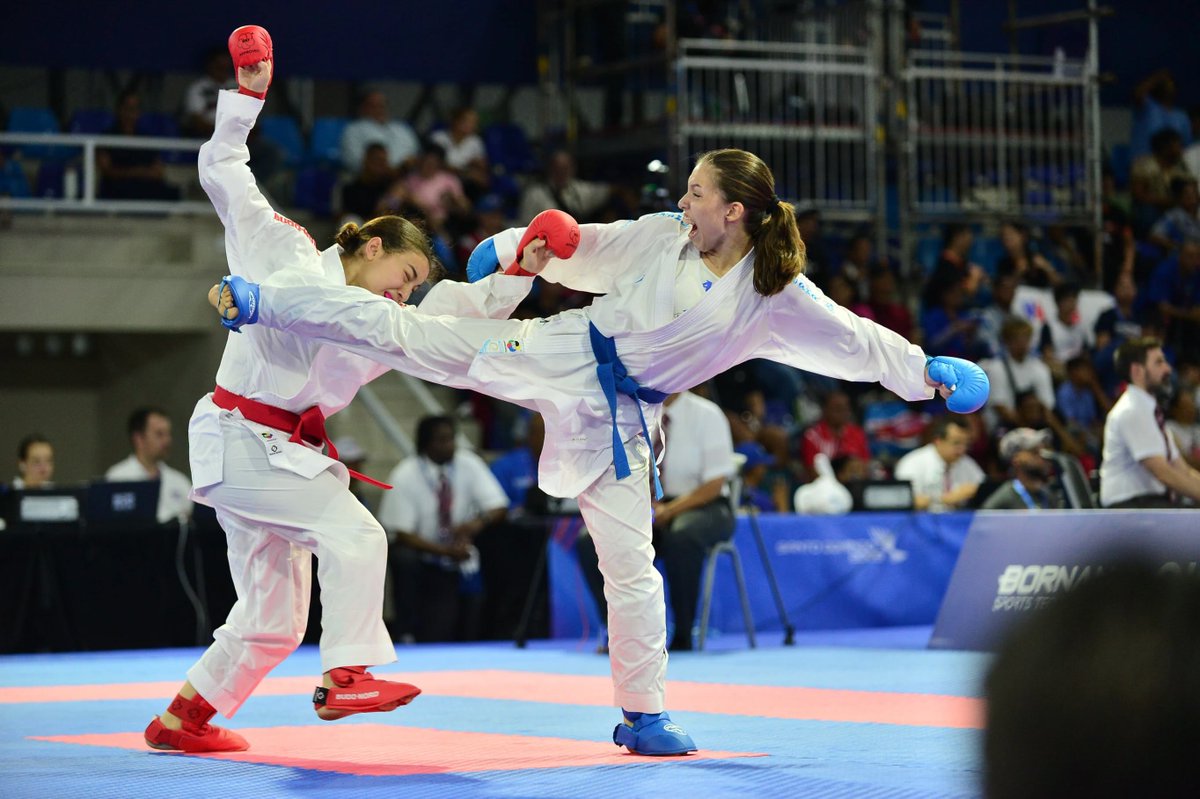 adiarionic's tweet photo. 🥋🇳🇮 La destacada #karateca nicaragüense Joysi Tinoco ganó la tercera #medalla de bronce para #Nicaragua en los Juegos Centroamericanos y del Caribe 2026, tras subir al podio en la categoría de kumite femenino -50 kg. 🥉👏 https://t.co/qv79homY4B