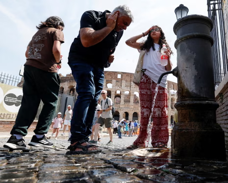 IDamellos's tweet photo. The Greek Courier: Red alert issued for all major Italian cities as b... https://t.co/XYQL07ce8U Italy placed all of its major cities under the highest heat alert Thursday as a blistering heat wave gripped Europe. https://t.co/JOGDv5a2DK
