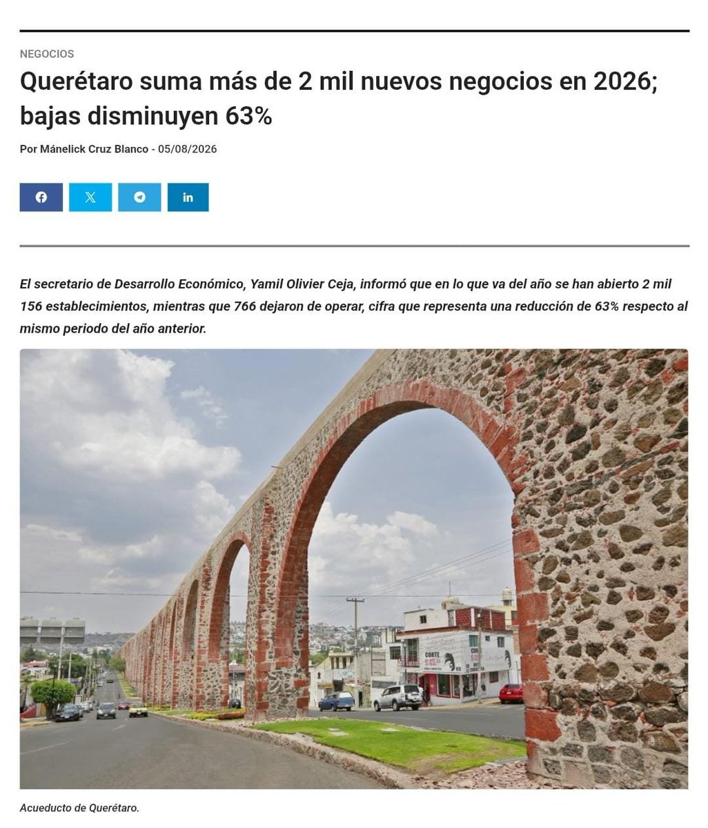 MartinArango's tweet photo. La confianza se traduce en resultados. 

Gracias a los gobiernos del PAN, se genera certeza, se trabaja impulsando la inversión y unidos creando oportunidades para las familias queretanas. 

#CuidarQro https://t.co/vU1bigTMpR