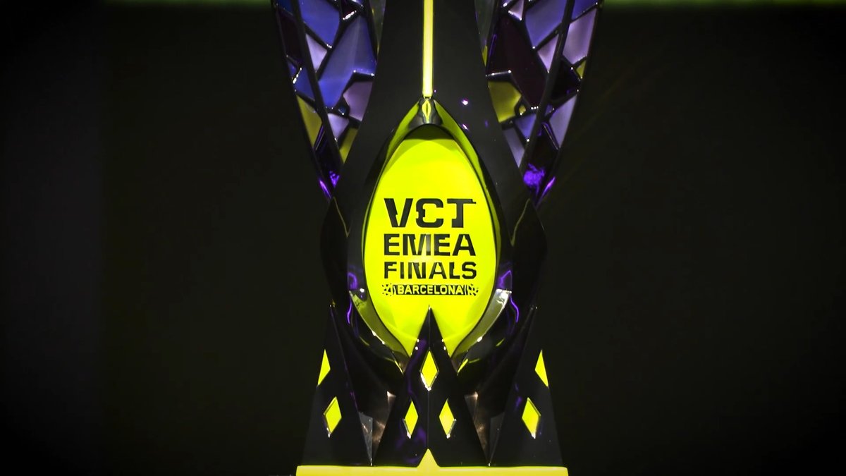 VALORANTLeaksEN's tweet photo. #VCTEMEA Stage 2 Trophy Revealed // #VALORANT https://t.co/ABy6xLDcpm