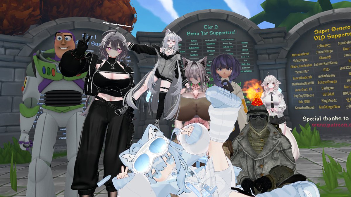 vrc_rakon's tweet photo. 재미있던 지인들과의 얼음떙!

#VRChat https://t.co/eO6yttQlj4