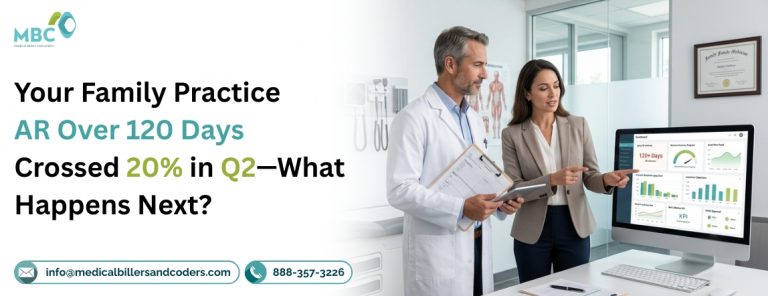 ALICECARLOS17's tweet photo. Has Your #FamilyPracticeAR Over 120 Days Crossed 20%?
When aging AR exceeds 20%, it's more than a collection issue—it could be impacting your practice's cash flow and long-term revenue.
Read more: https://t.co/PuzzL9Aob4
#FamilyPractice #MedicalBilling #ARRecovery #RCMServices https://t.co/M4z1P3zAfS