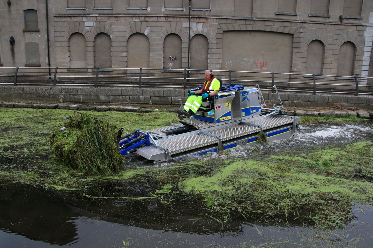 nmdcouncil's tweet photo. A specialist amphibious vehicle is helping us tackle invasive weeds in previously hard-to-reach areas across our waterways. 🙌

The environmentally friendly Truxor T50 has already made a significant impact, improving access to rivers, lakes and canals while helping create healthier aquatic environments for wildlife and local communities. 💙

By removing invasive weeds, reeds and other vegetation that can clog waterways and restrict water flow, the Truxor is helping keep them healthy, accessible and thriving.

Read more: https://t.co/jRBlj0NgEO
