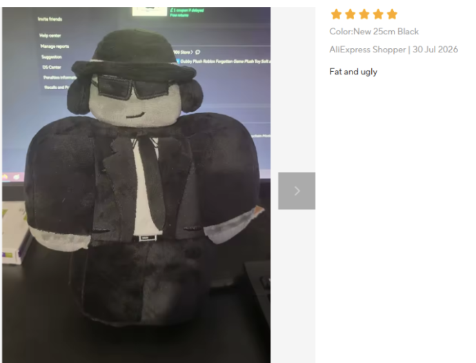 Defnotquabble's tweet photo. Look at this knockoff Chance Plush. ITS ACTUALLY A HIDDEN GEM 🤩😍 https://t.co/3BumhWfoEB