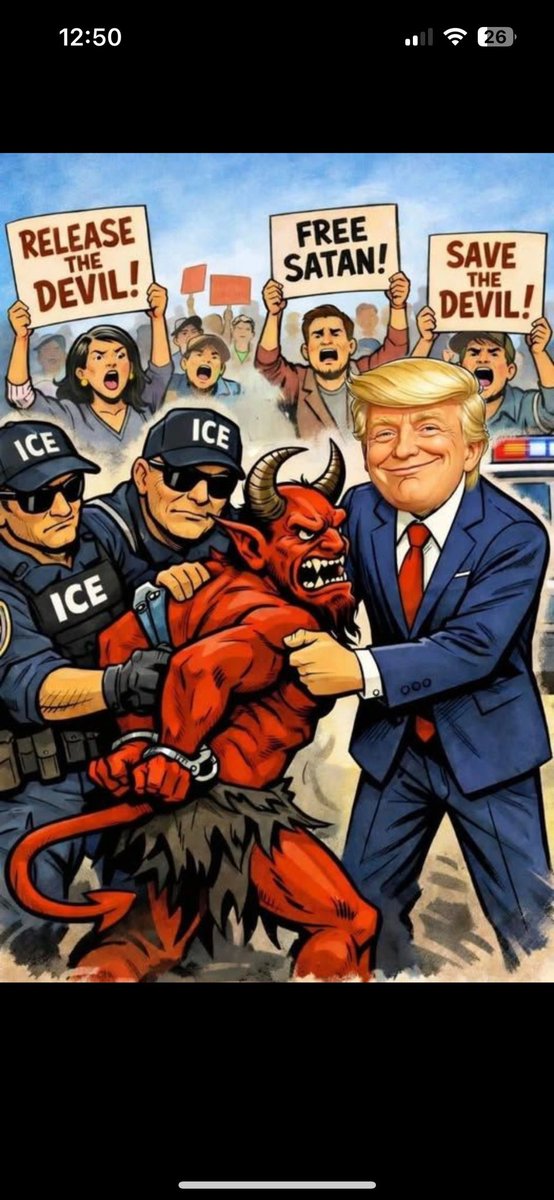 popparyder's tweet photo. @AshtenJade @TrumpTruthOnX “Bahahahaha” I bet that response is right out of the (Mother of Demons) handbook on how you’re supposed to respond to someone who has called you out https://t.co/GsVCpuxR4D