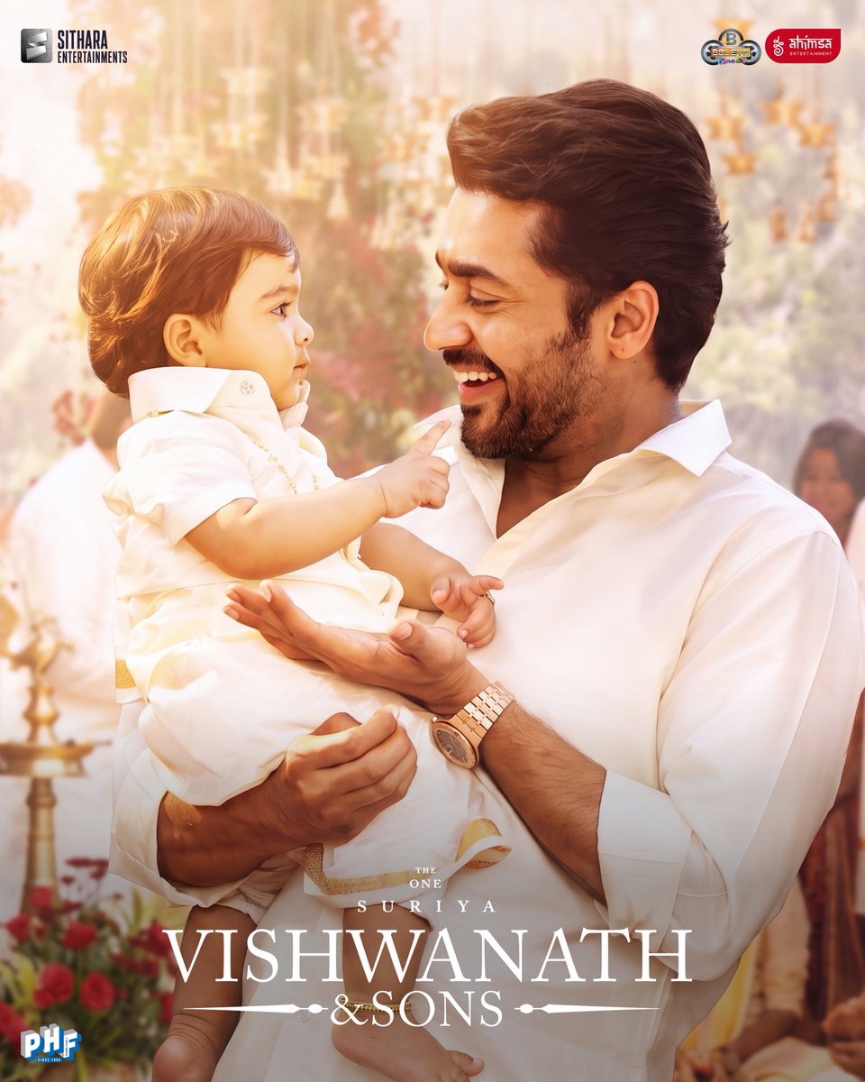 ahimsafilms's tweet photo. Some films entertain you and fill your time. #VishwanathAndSons will move you and fill your heart. 

The happy kind of tears, and one of the best films of the year. 

August 14, it’s all yours. Get your tickets now!
🔥🔥🔥♥️♥️♥️🥺🥺💎💎💎💎

#TheOne @Suriya_offl na #VenkyAtluri @_mamithabaiju @realradikaa @TandonRaveena @gvprakash @vamsi84 @NavinNooli @NimishRavi @Banglan16034849 #SaiSoujanya @ynakg2 @SitharaEnts @Fortune4Cinemas #SrikaraStudios @ThinkStudiosInd @adityamusic @PrimarkProd @PharsFilm @boleyncinemauk @cineworld @ODEONCinemas @vuecinemas @ShowcaseCinemas @vithurs_