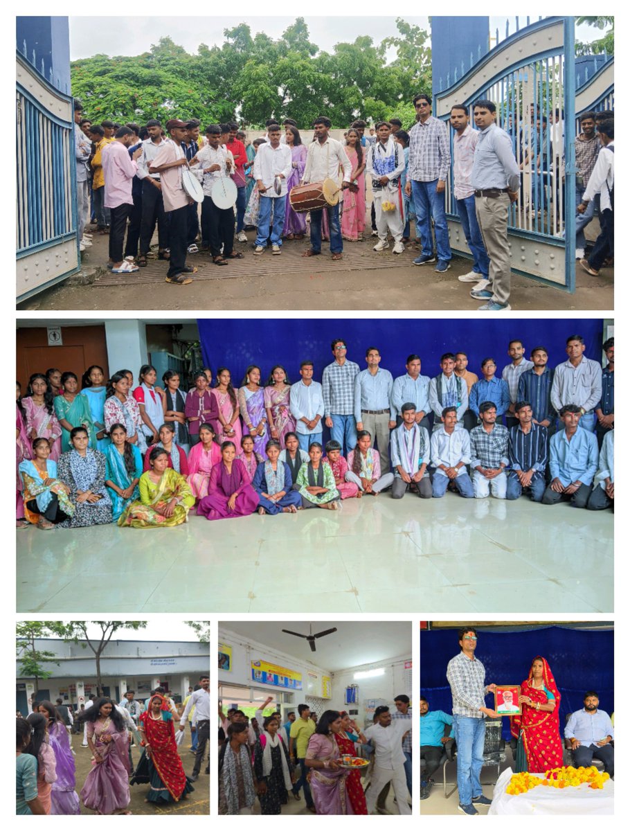 NSSMBDCOLLEGE's tweet photo. मामा बालेश्वर दयाल राजकीय महाविद्यालय कुशलगढ़ में विश्व आदिवासी दिवस एवं स्नातक अंतिम वर्ष के विद्यार्थियों का विदाई कार्यक्रम श्रीमती रमिला जी खड़िया विधायक कुशलगढ़ के मुख्य आतिथ्य में आयोजित किया गया।
#farewall #विश्व_आदिवासी_दिवस #PlantationDrive #Mbdcollegekushalgarh https://t.co/A4EPhAV9xI