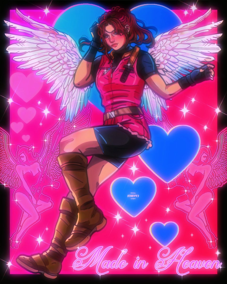 666chevy_'s tweet photo. Literal angel 🪽💖🍒🌸 #ClaireRedfield https://t.co/32JAxcsAfh