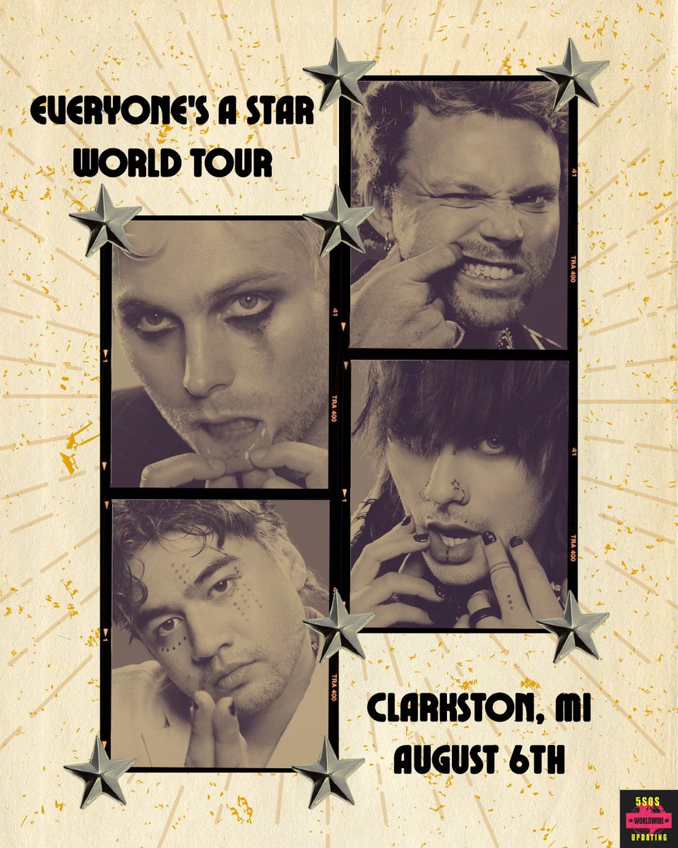 5SOSUpdatingWW_'s tweet photo. Clarkston are you ready to jump and dance with 5SOS????

⏰️ Doors open 6:30PM 
📌 @PineKnobMusic 

#EASCLARKSTON #CLARKSTONISASTAR https://t.co/XX5iwTCNuP