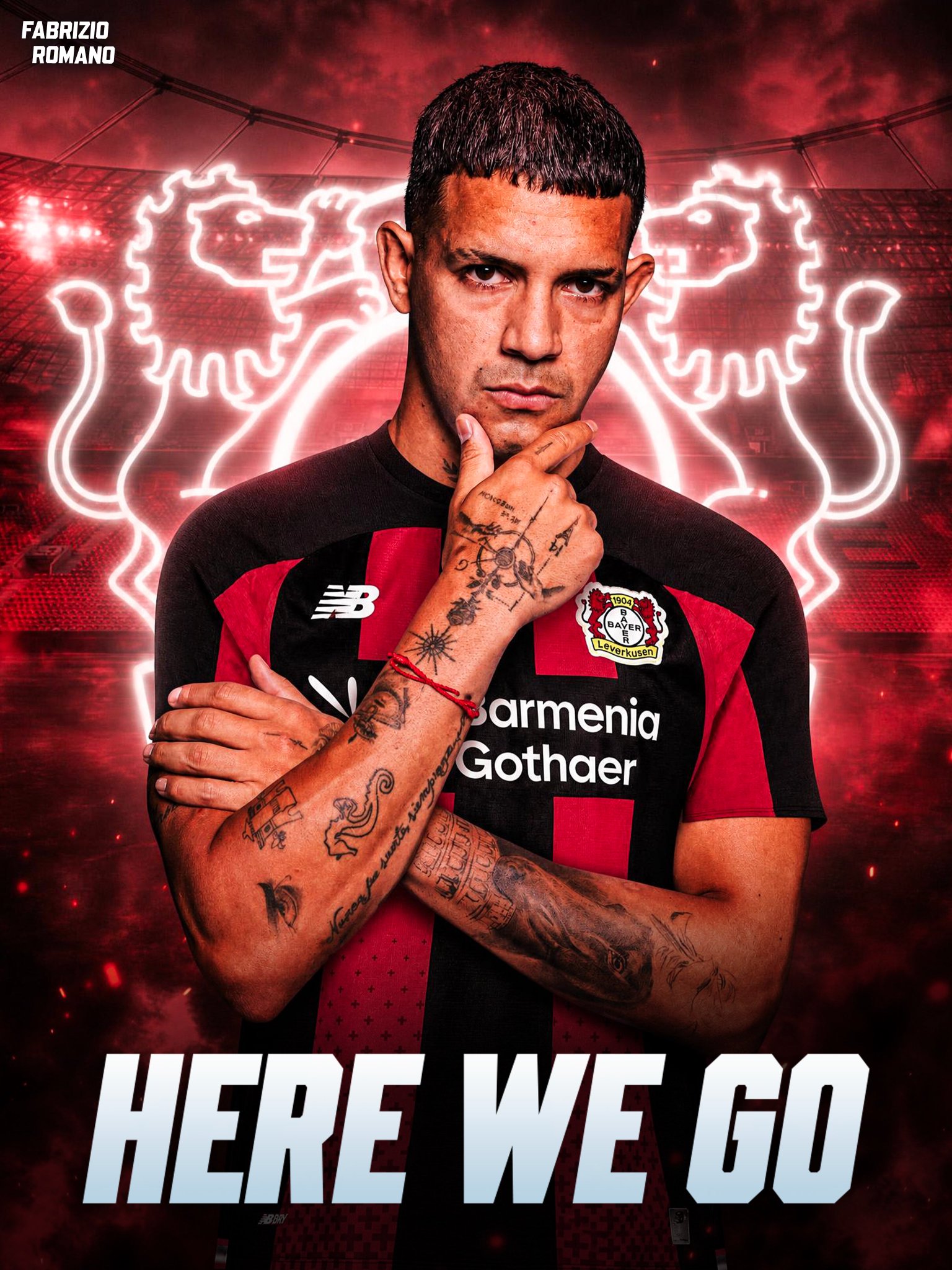Facundo Medina to Bayer Leverkusen