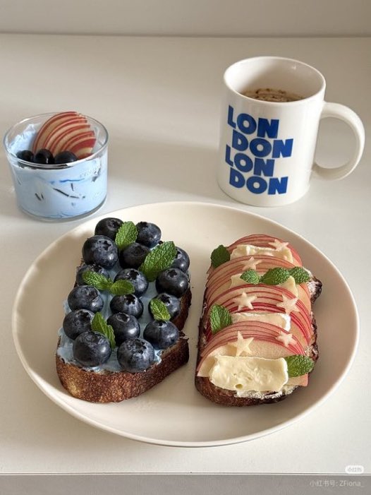 lunecrumbss's tweet photo. a whimsical little breakfast https://t.co/WRl1lWrfto