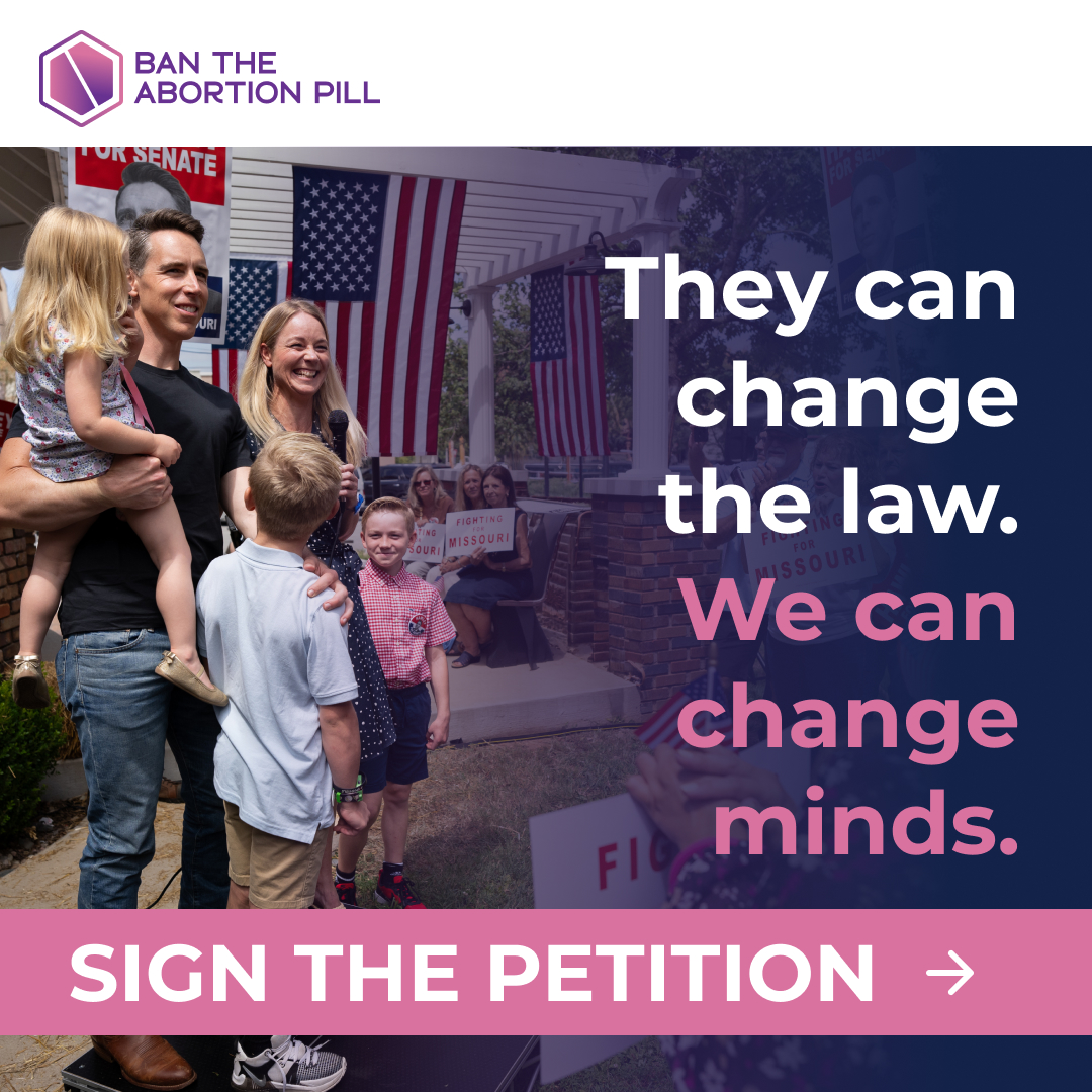 patriotlifeorg's tweet photo. Every signature is a voice Congress has to answer to. Sign the petition to ban the abortion pill.