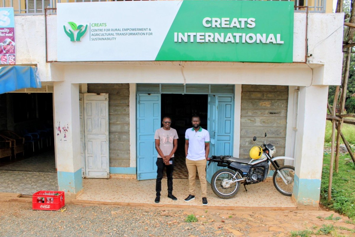 creatsinternal's tweet photo. Creats International was pleased to host Mr. Dorrant Juma from @GIZ's #SoilMattersProject for a courtesy visit aimed at exploring opportunities for collaboration as the project prepares to expand into Homa Bay County. https://t.co/XQ3Ki51gpg